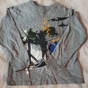 Place Gray Cotton T-Shirt